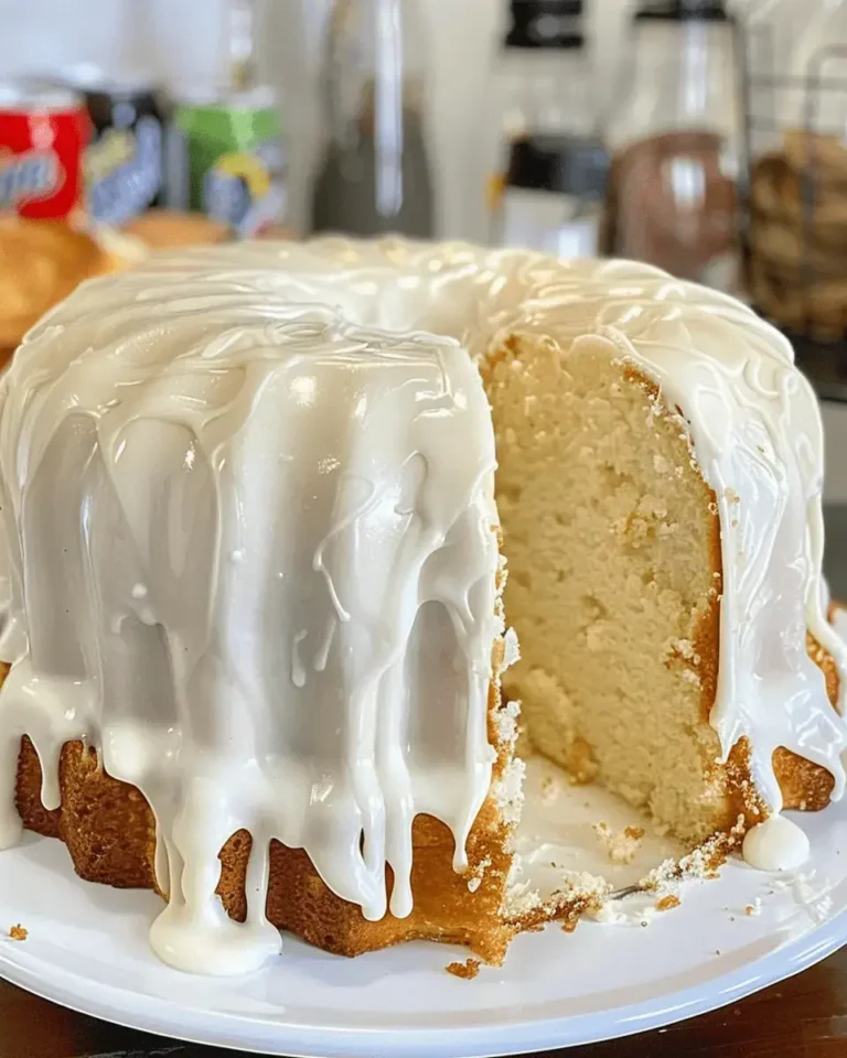 Slap Ya Momma Pound Cake with glaze, perfect for any occasion