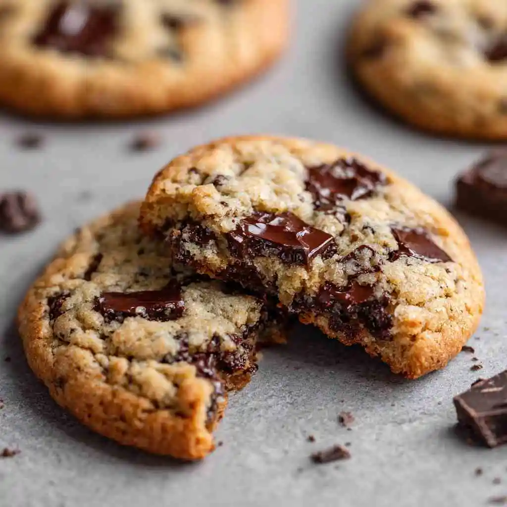 Chocolate Chip Cookies Recipe: Easy, Soft & Chewy Classic Cookies 6 Plate of chocolate chip cookies served with milk