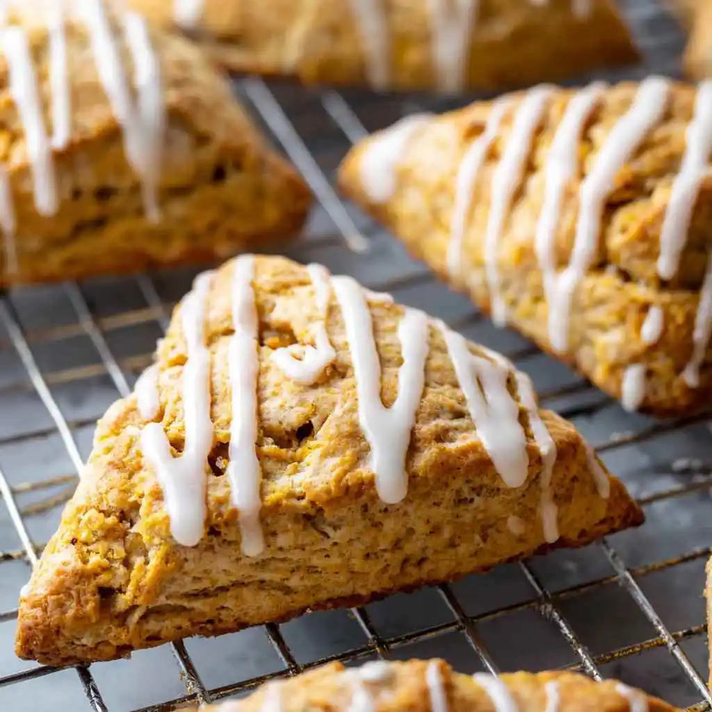 Easy Pumpkin Scones Recipe – Fluffy, Moist, and Perfect for Fall 4 Easy Pumpkin Scones