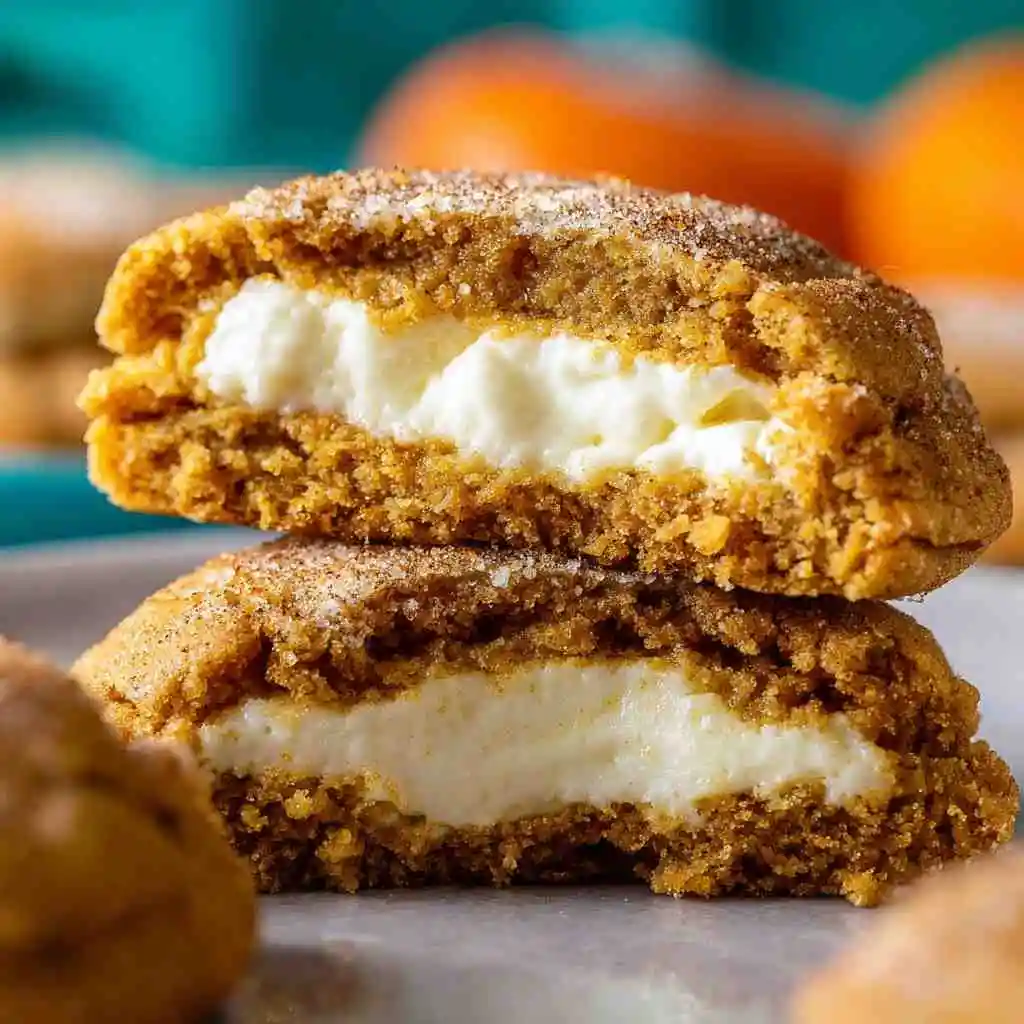 Pumpkin Cheesecake Cookies