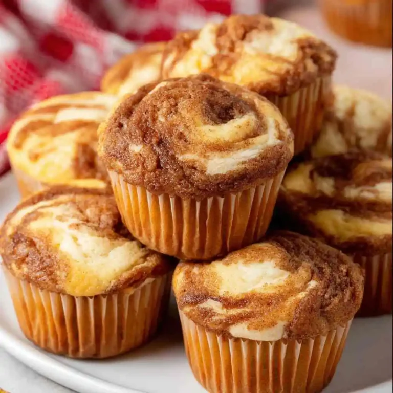 Pumpkin Cream Cheese Swirl Muffins