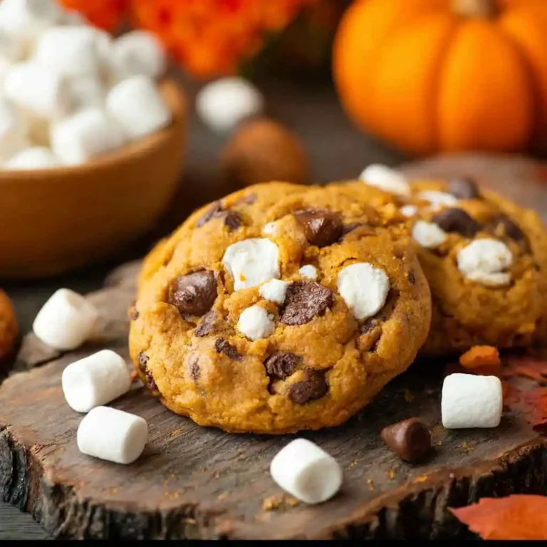 Pumpkin S'mores Cookies