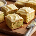 Zucchini Bars Recipe: Moist and Delicious Bars Everyone Will Love 5 Moist zucchini bars with cream cheese frosting