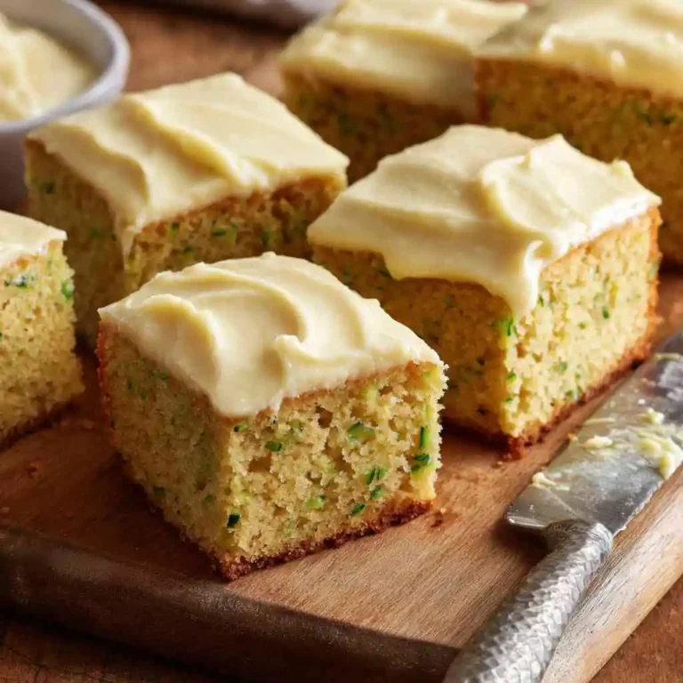 Home 17 Moist zucchini bars with cream cheese frosting