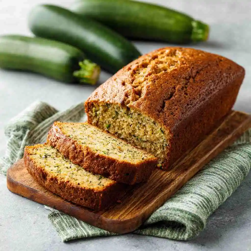 Zucchini Bread Recipe: Moist, Easy, and Perfect for Beginners 6 Slice of zucchini bread with butter and coffee on the side